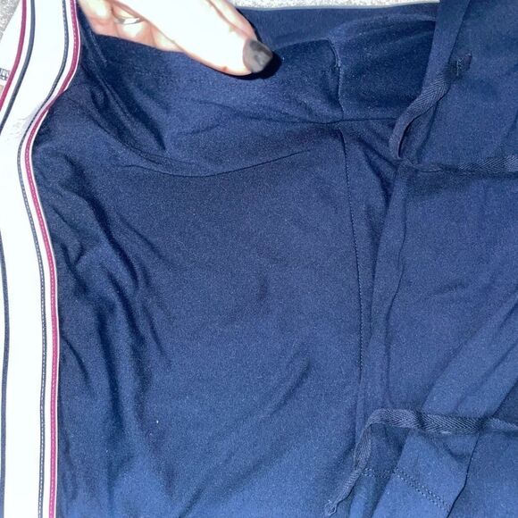 πNWT Jockey Sleep Cropped Blue Hoodie Size Large - Picture 12 of 13